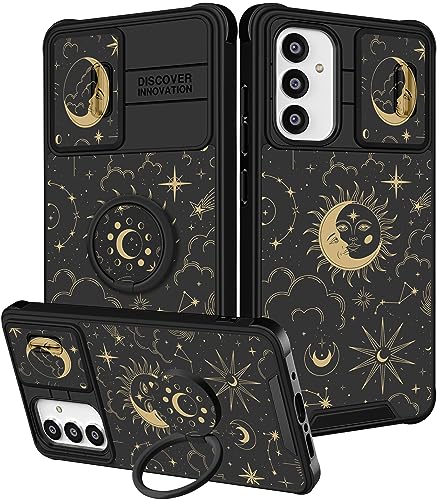 Funermei (2in1 für Samsung Galaxy A54 5G Handyhülle für Frauen Sonne Mond Süße Cover Mädchen Coole Sterne für Teenager Jungen Ästhetisches Design mit Kamera-Abdeckung und Ringständer Funda für Samsung Funermei (2in1 für Samsung Galaxy A54 5G Handyhülle für Frauen Sonne Mond Süße Cover Mädchen Coole Sterne für Teenager Jungen Ästhetisches Design mit Kamera-Abdeckung und Ringständer Funda für Samsung von Funermei