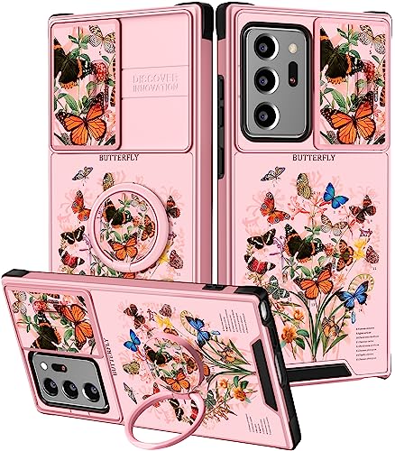 Funermei (2in1 für Samsung Galaxy Note 20 Ultra Hülle für Frauen Niedliche Schmetterling Mädchen Handyhülle Girly Hübsches Ästhetisches Schmetterling-Design mit Kamera-Abdeckung + Ringständer Funda Funermei (2in1 für Samsung Galaxy Note 20 Ultra Hülle für Frauen Niedliche Schmetterling Mädchen Handyhülle Girly Hübsches Ästhetisches Schmetterling-Design mit Kamera-Abdeckung + Ringständer Funda von Funermei