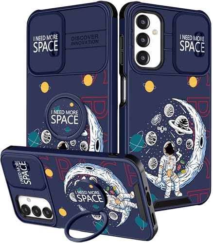 Funermei Schutzhülle für Samsung Galaxy A16 5G – Frauen und Mädchen, niedlich, hübsch, ästhetisch, Astronautenwelt, einzigartiges Design mit Kamera-Abdeckung und Ringständer, Funda für Samsung A16 5G Funermei Schutzhülle für Samsung Galaxy A16 5G – Frauen und Mädchen, niedlich, hübsch, ästhetisch, Astronautenwelt, einzigartiges Design mit Kamera-Abdeckung und Ringständer, Funda für Samsung A16 5G von Funermei