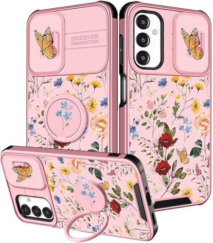 Funermei Schutzhülle für Samsung Galaxy A16 5G – Frauen und Mädchen, niedlich, hübsch, ästhetisch, Blume, einzigartiges Design, mit Kamera-Abdeckung und Ringständer, Funda für Samsung A16 5G Hülle Funermei Schutzhülle für Samsung Galaxy A16 5G – Frauen und Mädchen, niedlich, hübsch, ästhetisch, Blume, einzigartiges Design, mit Kamera-Abdeckung und Ringständer, Funda für Samsung A16 5G Hülle von Funermei