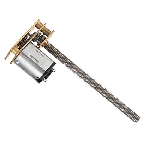 DC -Zahnradmotor 30 U/Min 6 V, Metallgetriebe Langlebige Lebensdauer, für Aufzüge, Fahrwerk, mit Kupferdrahtspule, 55 Mm Welle, 2W -Reduktionsmotor, Geeignet für Elektronische von Funien