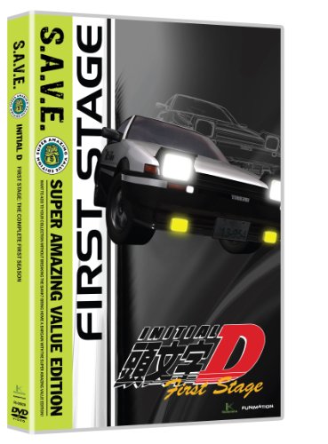 Initial D: Stage One - Save (4pc) / (Box) [DVD] [Region 1] [NTSC] [US Import] von Funimation Prod