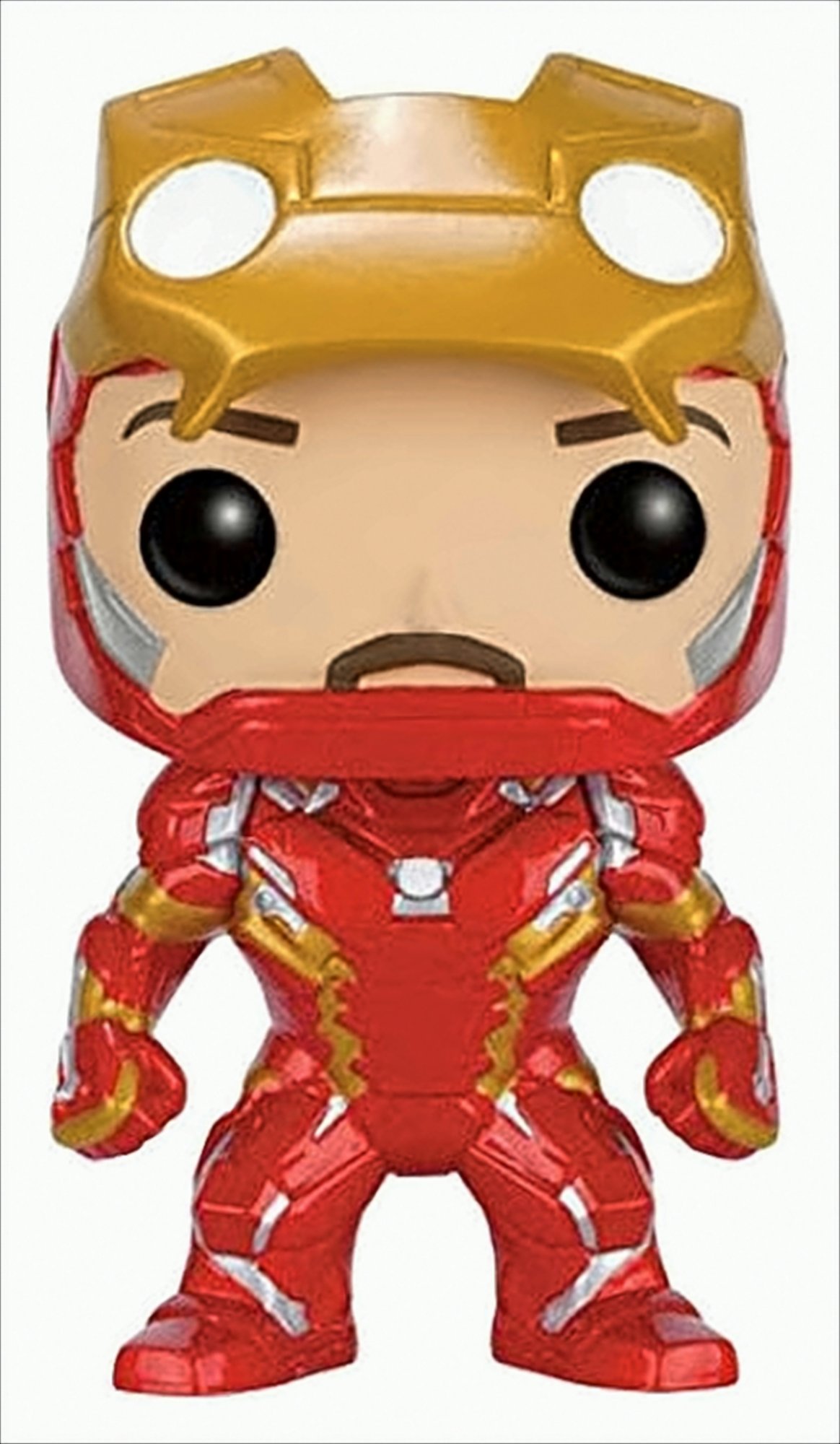 Funko Pop - Civil War Captain America - Iron Man Unmasked von Funko LLC