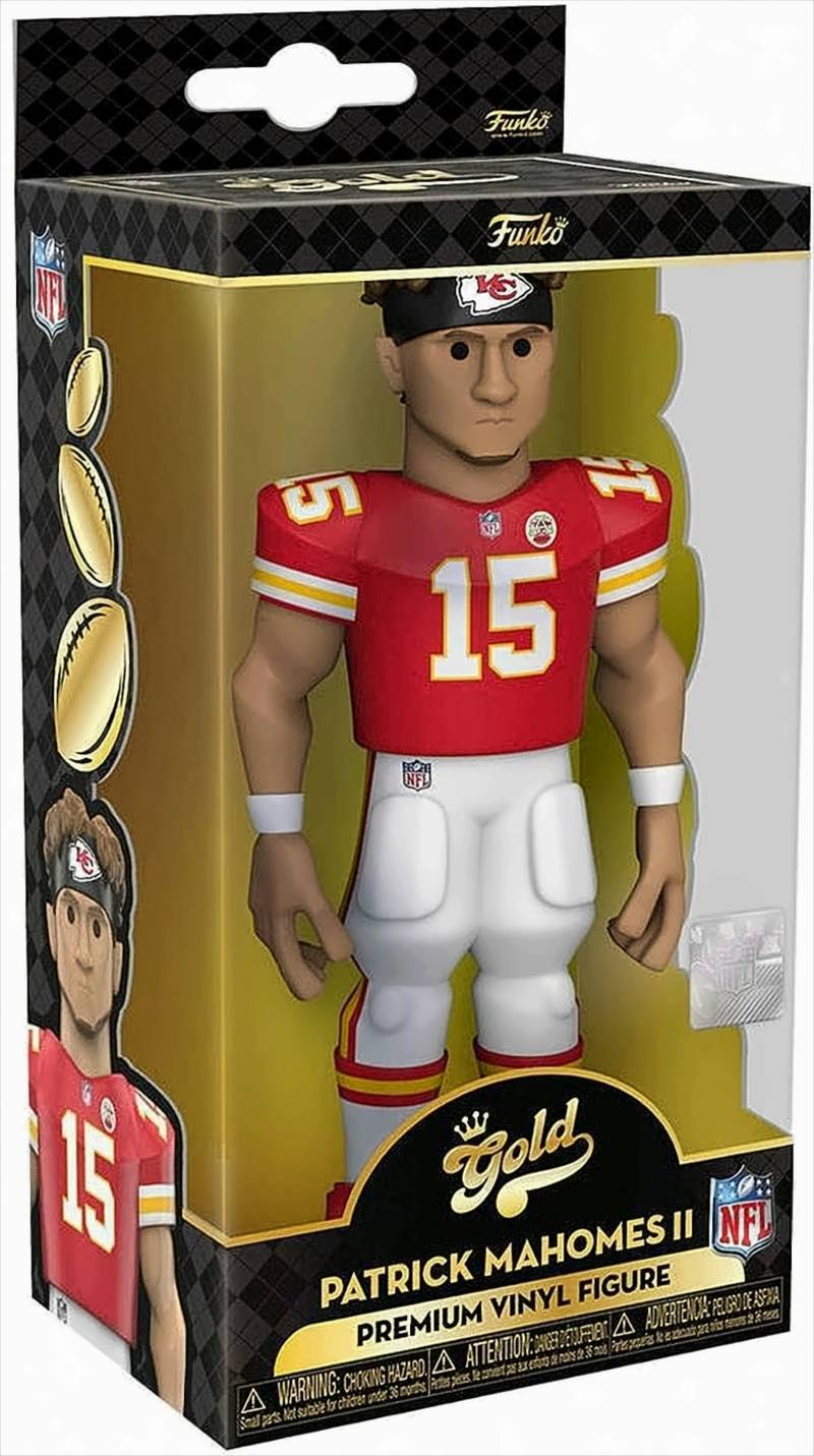 Chiefs Vinyl Gold Figuren 13 cm Patrick Mahomes von Funko