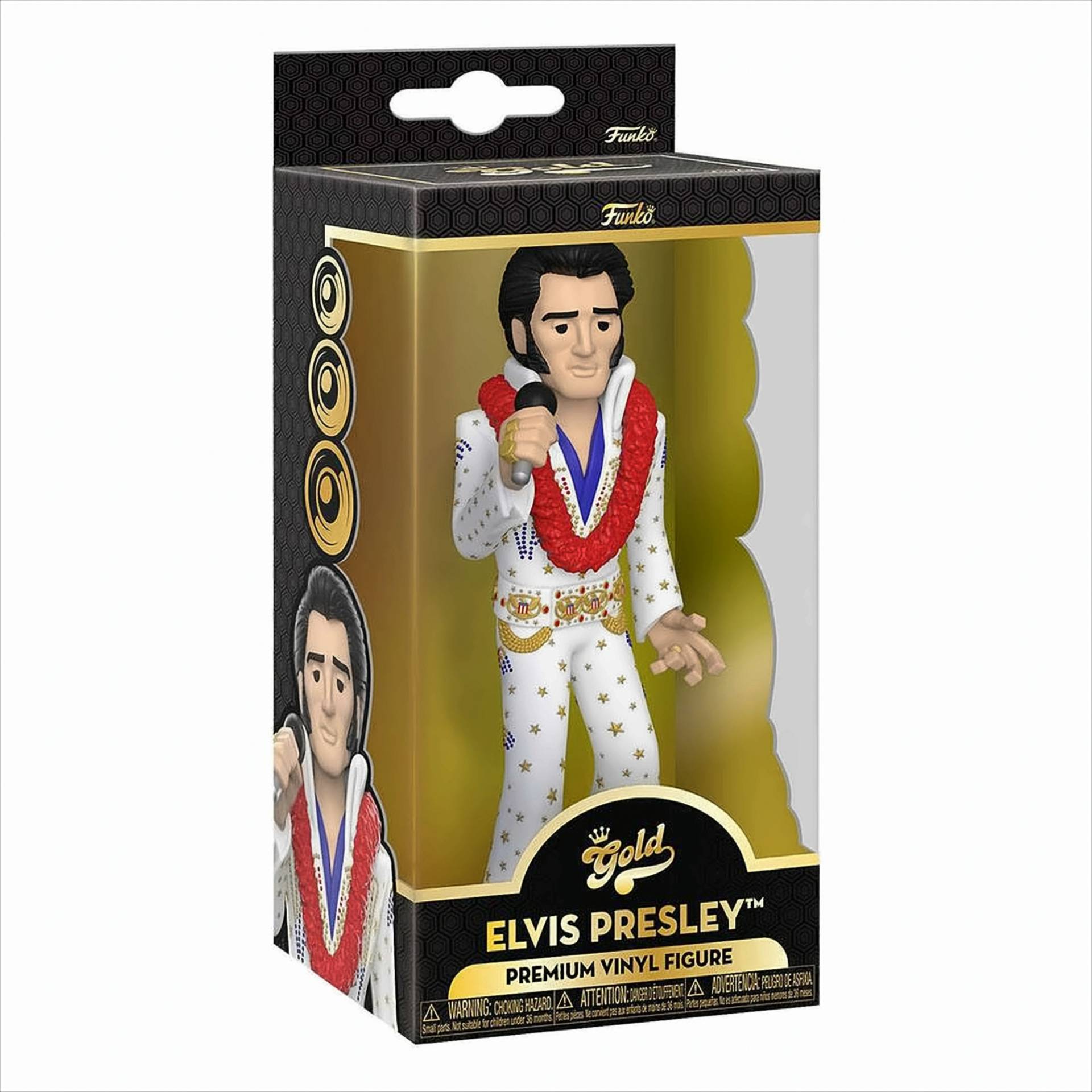 Elvis Presley Gold Vinyl Figur 13 cm von Funko