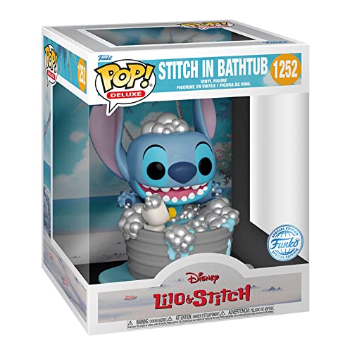 Funko Disney Pop! Deluxe Vinyl Figur Stitch in Bathtub 9 cm von Funko