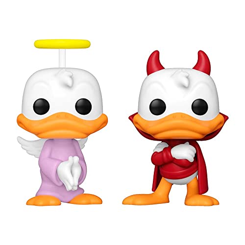 Funko Disney Pop! Donald's Shoulder Angel & Devil Vinyl Figure Set 2022 Wondrous Convention Exclusive von Funko