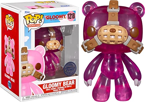 Gloomy Bear Assortiment POP! Animation Vinyl Figuren Gloomy The Naughty Grizzly Toy Tokyo W/Translucent Black Chase 9 von Funko