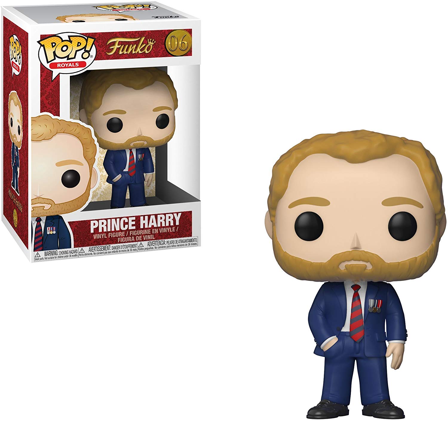 Funko Pop Royal Family Prinz Harry von Funko