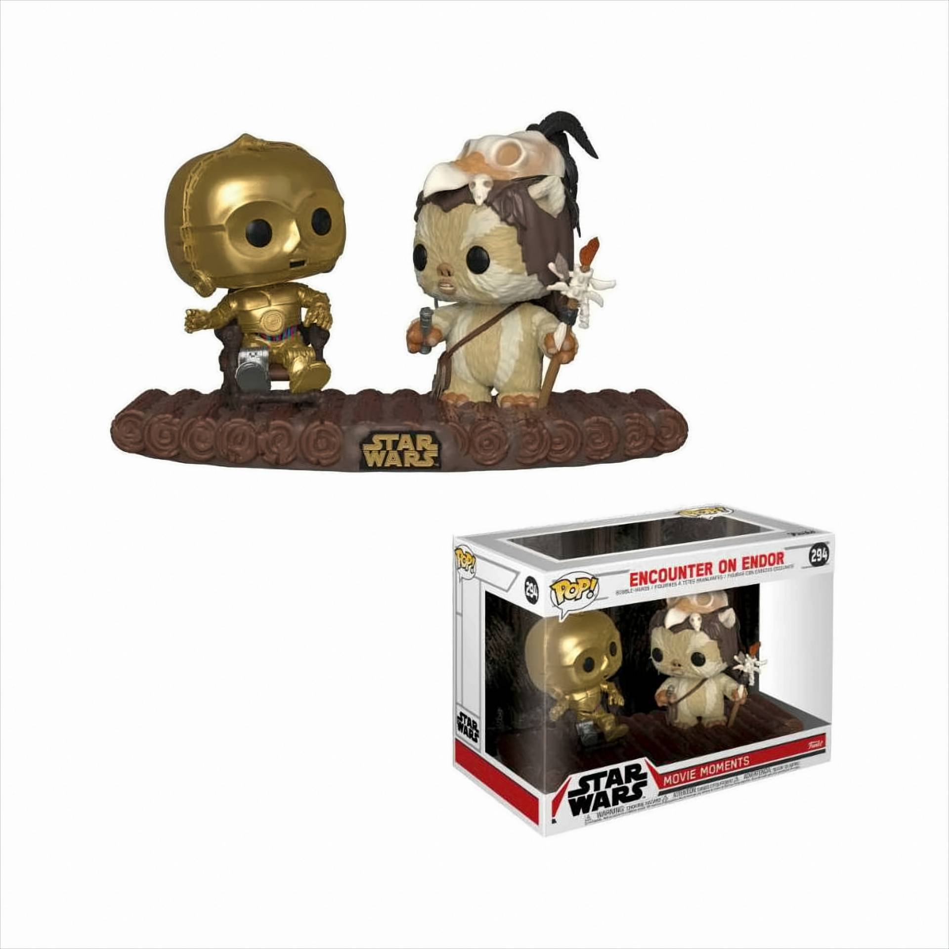 Funko Pop - Star Wars - Begegnung auf Endor - C-3PO und Ewok von Funko