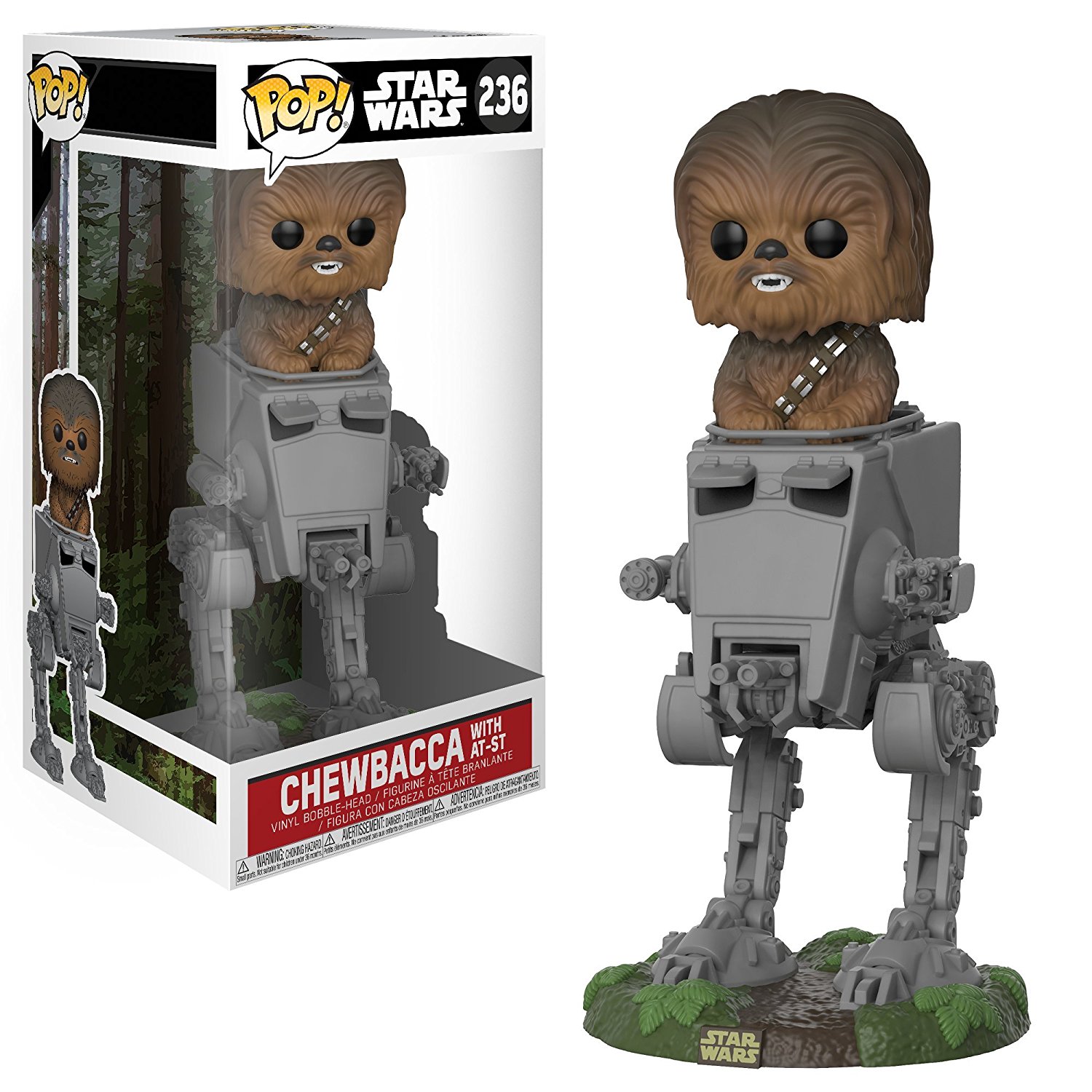 Funko Pop - Star Wars - Chewbacca with AT-ST von Funko