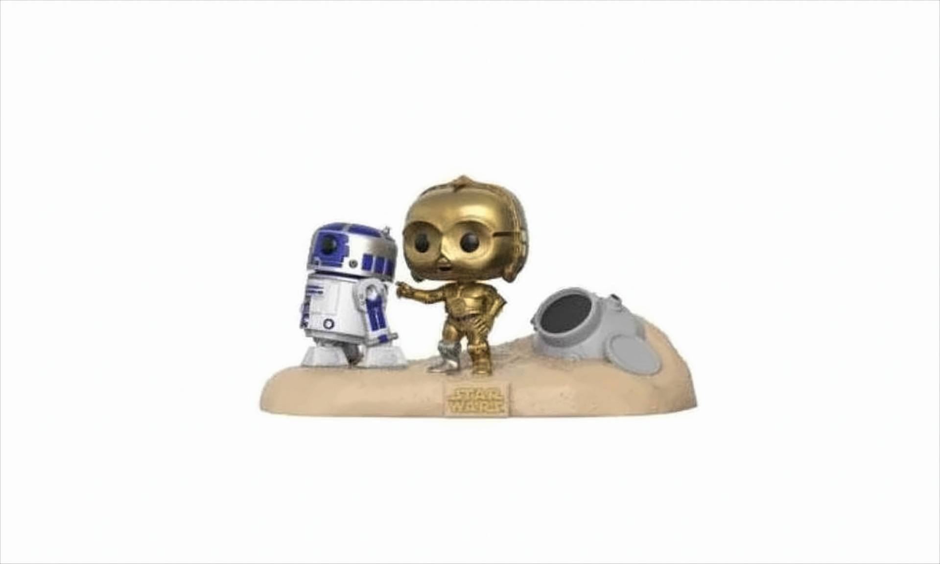 Funko Pop - Star Wars - Doppelpack C3-PO und R2D2 9cm von Funko