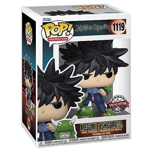 Funko Pop! & Buddy: JJK - Megumi Fushiguro mit Toads - Jujutsu Kaisen - Vinyl-Sammelfigur - Geschenkidee - Offizielle Handelswaren - Spielzeug Für Kinder und Erwachsene - Anime Fans Funko Pop! & Buddy: JJK - Megumi Fushiguro mit Toads - Jujutsu Kaisen - Vinyl-Sammelfigur - Geschenkidee - Offizielle Handelswaren - Spielzeug Für Kinder und Erwachsene - Anime Fans von Funko