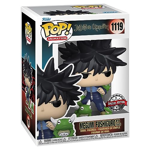 Funko Pop! & Buddy: JJK - Megumi Fushiguro mit Toads - Jujutsu Kaisen - Vinyl-Sammelfigur - Geschenkidee - Offizielle Handelswaren - Spielzeug Für Kinder und Erwachsene - Anime Fans von Funko