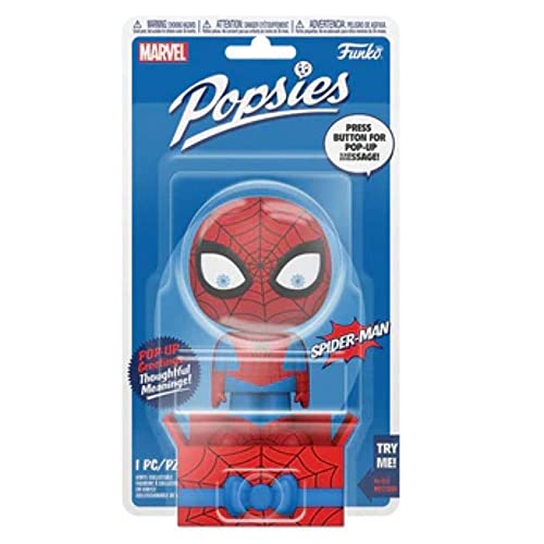 Funko Popsies: Marvel - Spider-Man - Marvel Comics - Vinyl-Sammelfigur - Geschenkidee - Offizielle Handelswaren - Spielzeug Für Kinder und Erwachsene - Comic Books Fans - Strumpffüller Funko Popsies: Marvel - Spider-Man - Marvel Comics - Vinyl-Sammelfigur - Geschenkidee - Offizielle Handelswaren - Spielzeug Für Kinder und Erwachsene - Comic Books Fans - Strumpffüller von Funko