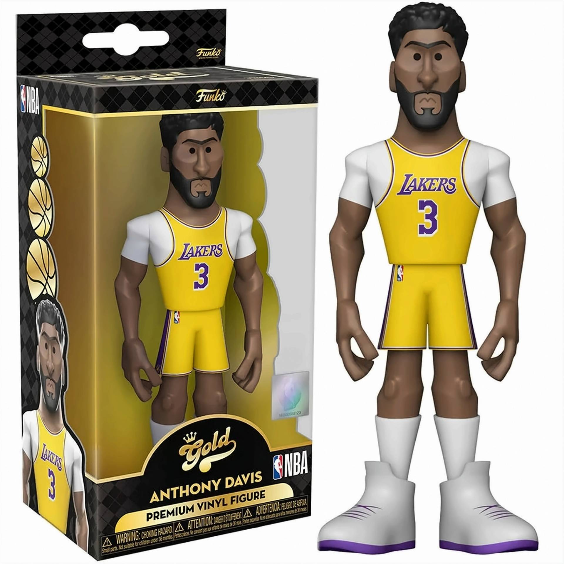 NBA - Anthony Davis Gold Vinyl Figur 30 cm von Funko