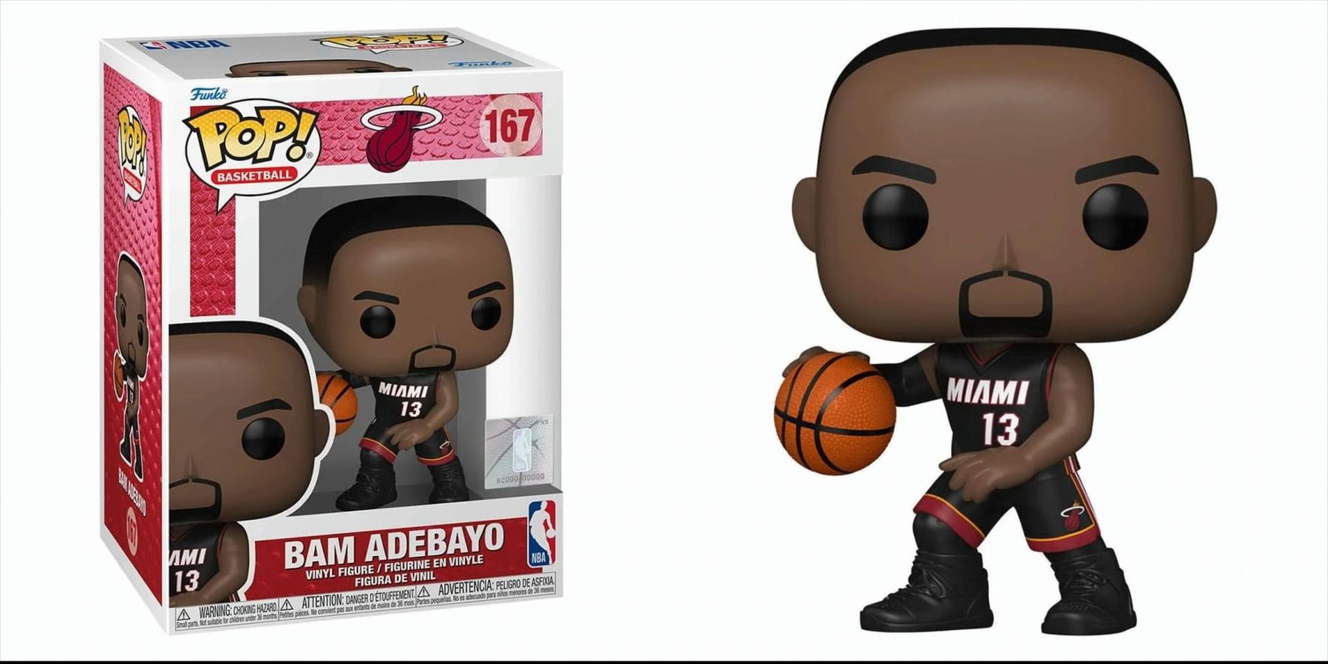 NBA - POP - Bam Adebayo / Miami Heat von Funko