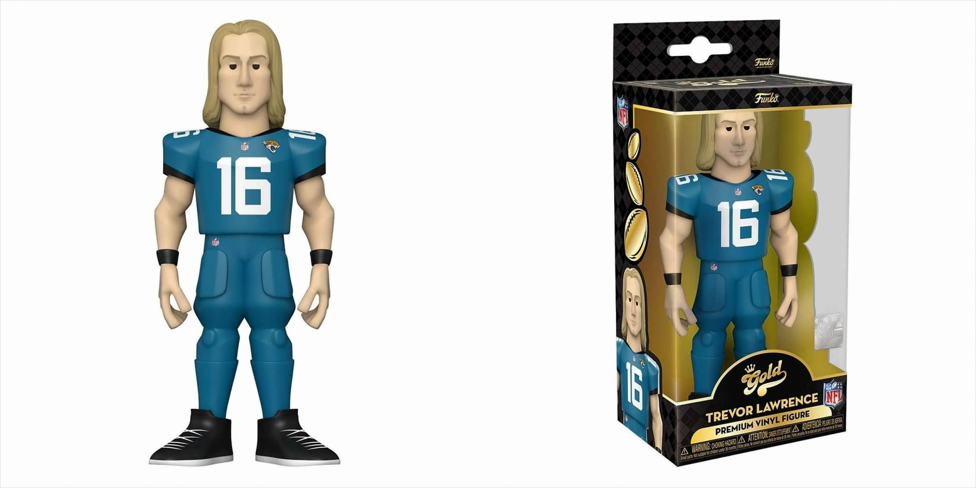 NFL - Trevor Lawrence Gold Premium Vinyl Figur von Funko