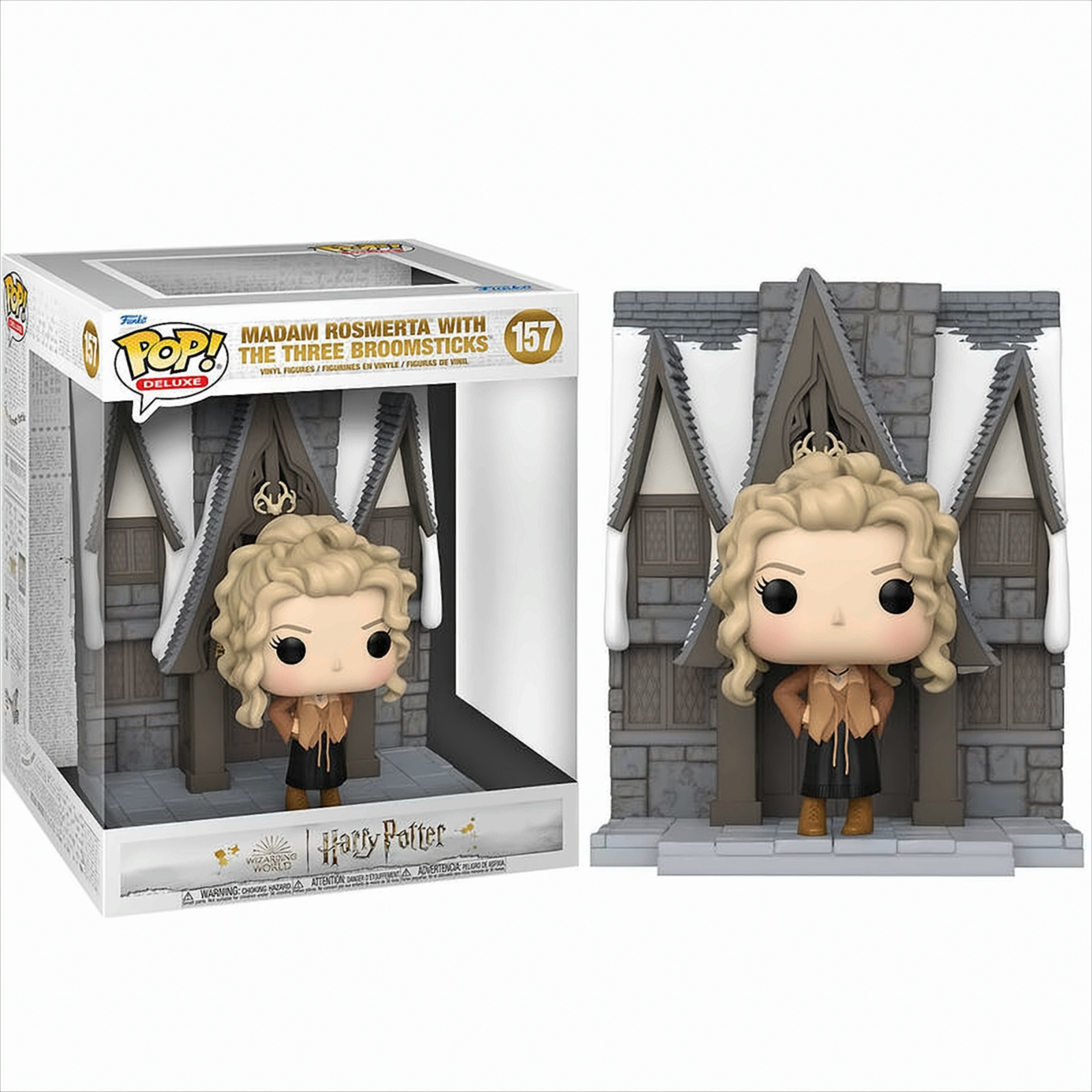 POP Deluxe - Harry Potter/M. Cosmerta w/3 Broomsti von Funko