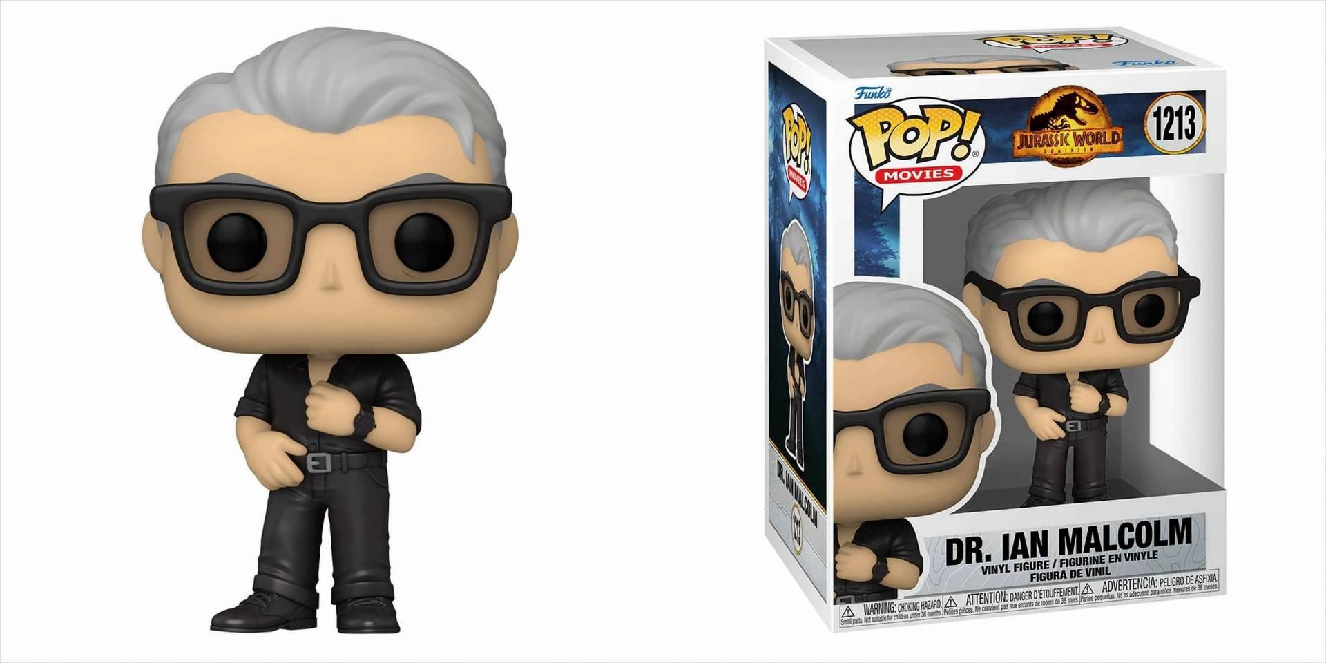 POP - Jurassic World 3 - Dr. Ian Malcolm POP - Jurassic World 3 - Dr. Ian Malcolm