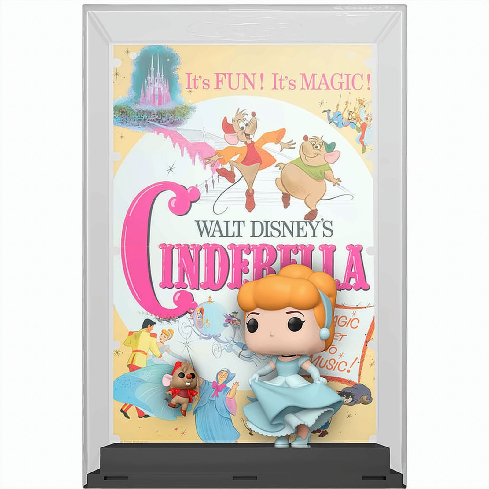POP Movie Poster - Disney 100 -Cinderella with Jaq von Funko