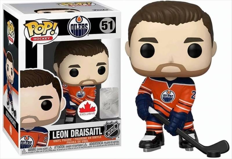 POP NHL - Leon Draisaitl/Edmonton Oilers/Home von Funko