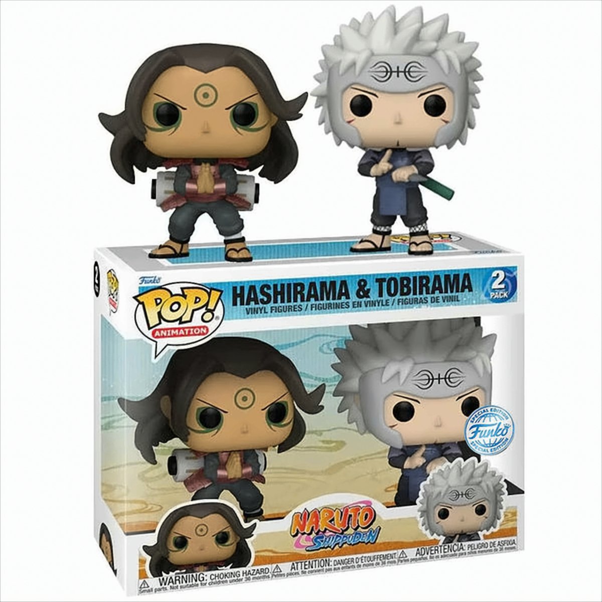 POP - Naruto Shippuden Hashirama & Tobirama 2-Pack von Funko