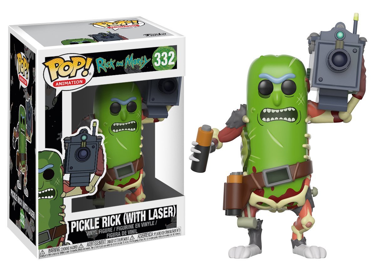 POP - Rick & Morty - Pickle Rick (with Laser) von Funko