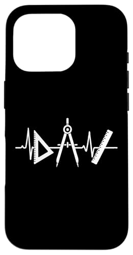 Architect Heartbeat Line EKG-EKG Hülle für iPhone 16 Pro Architect Heartbeat Line EKG-EKG Hülle für iPhone 16 Pro von Funny Architect Architecture Student Apparel Gifts