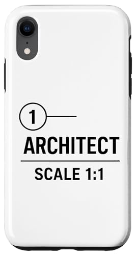 Architekt Maßstab 1:1 Hülle für iPhone XR von Funny Architect Architecture Student Apparel Gifts