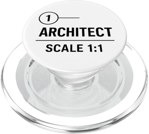 Architekt Maßstab 1:1 PopSockets PopGrip für MagSafe Architekt Maßstab 1:1 PopSockets PopGrip für MagSafe von Funny Architect Architecture Student Apparel Gifts