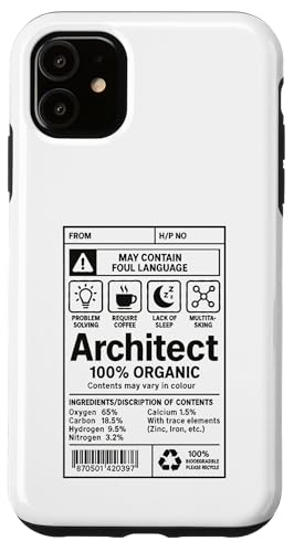Architektenverpackung Hülle für iPhone 11 Architektenverpackung Hülle für iPhone 11 von Funny Architect Architecture Student Apparel Gifts
