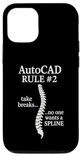 AutoCAD-Regel #2 Pausen einlegen Niemand will einen Spline Hülle für iPhone 12/12 Pro AutoCAD-Regel #2 Pausen einlegen Niemand will einen Spline Hülle für iPhone 12/12 Pro von Funny Architect Architecture Student Apparel Gifts