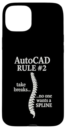 AutoCAD-Regel #2 Pausen einlegen Niemand will einen Spline Hülle für iPhone 15 Plus AutoCAD-Regel #2 Pausen einlegen Niemand will einen Spline Hülle für iPhone 15 Plus von Funny Architect Architecture Student Apparel Gifts