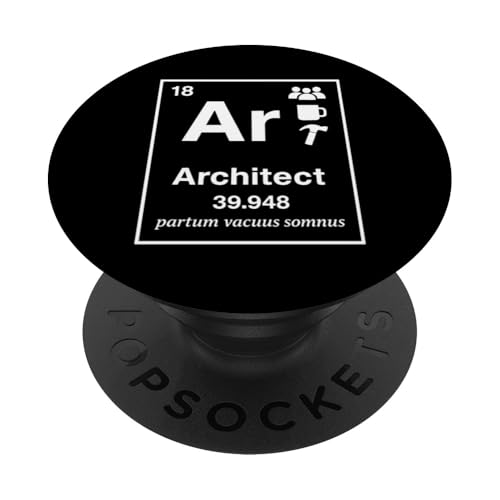 Geburt der schlaflosen Leere Periodensystem Element Architekt PopSockets Klebender PopGrip Geburt der schlaflosen Leere Periodensystem Element Architekt PopSockets Klebender PopGrip von Funny Architect Architecture Student Apparel Gifts