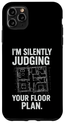 Ich beurteile schweigend deinen Grundriss Hülle für iPhone 11 Pro Max Ich beurteile schweigend deinen Grundriss Hülle für iPhone 11 Pro Max von Funny Architect Architecture Student Apparel Gifts
