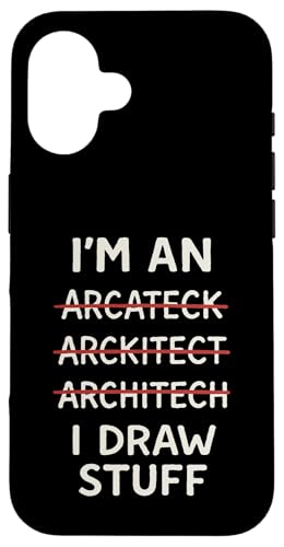 Ich bin Architekt Ich zeichne Sachen Hülle für iPhone 16 Ich bin Architekt Ich zeichne Sachen Hülle für iPhone 16 von Funny Architect Architecture Student Apparel Gifts