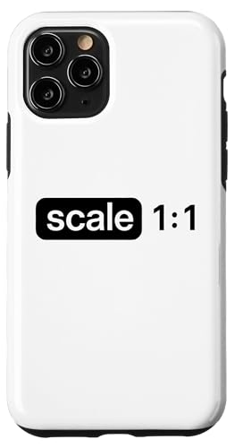 Maßstab 1:1 Hülle für iPhone 11 Pro Maßstab 1:1 Hülle für iPhone 11 Pro von Funny Architect Architecture Student Apparel Gifts