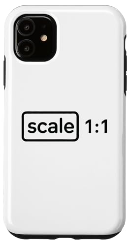 Maßstab 1:1 Hülle für iPhone 11 Maßstab 1:1 Hülle für iPhone 11 von Funny Architect Architecture Student Apparel Gifts