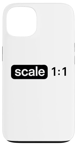 Maßstab 1:1 Hülle für iPhone 13 Maßstab 1:1 Hülle für iPhone 13 von Funny Architect Architecture Student Apparel Gifts