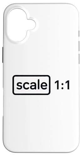 Maßstab 1:1 Hülle für iPhone 16 Plus Maßstab 1:1 Hülle für iPhone 16 Plus von Funny Architect Architecture Student Apparel Gifts