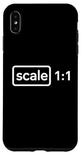 Maßstab 1:1 Hülle für iPhone XS Max Maßstab 1:1 Hülle für iPhone XS Max von Funny Architect Architecture Student Apparel Gifts