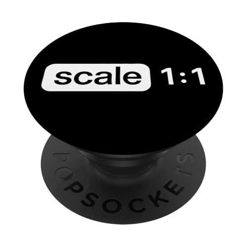 Maßstab 1:1 PopSockets Klebender PopGrip Maßstab 1:1 PopSockets Klebender PopGrip von Funny Architect Architecture Student Apparel Gifts
