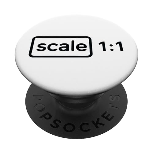 Maßstab 1:1 PopSockets Klebender PopGrip Maßstab 1:1 PopSockets Klebender PopGrip von Funny Architect Architecture Student Apparel Gifts