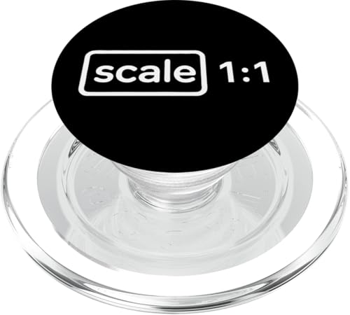 Maßstab 1:1 PopSockets PopGrip für MagSafe Maßstab 1:1 PopSockets PopGrip für MagSafe von Funny Architect Architecture Student Apparel Gifts