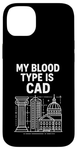 Meine Blutgruppe ist CAD Hülle für iPhone 14 Plus Meine Blutgruppe ist CAD Hülle für iPhone 14 Plus von Funny Architect Architecture Student Apparel Gifts