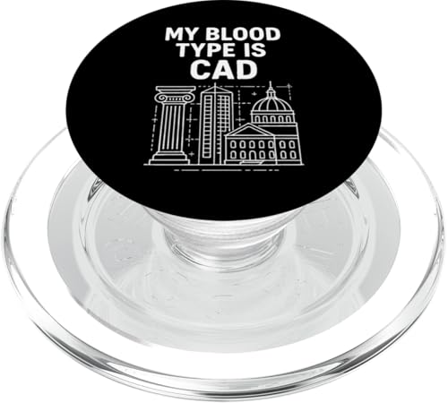 Meine Blutgruppe ist CAD PopSockets PopGrip für MagSafe Meine Blutgruppe ist CAD PopSockets PopGrip für MagSafe von Funny Architect Architecture Student Apparel Gifts
