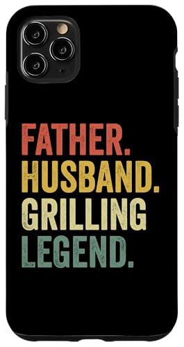 Vater Ehemann Grillen Legende Grill Papa Fleisch Räuchern BBQ Hülle für iPhone 11 Pro Max Vater Ehemann Grillen Legende Grill Papa Fleisch Räuchern BBQ Hülle für iPhone 11 Pro Max von Funny BBQ Grilling Apparel