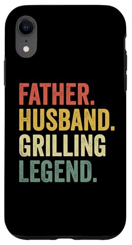 Vater Ehemann Grillen Legende Grill Papa Fleisch Räuchern BBQ Hülle für iPhone XR Vater Ehemann Grillen Legende Grill Papa Fleisch Räuchern BBQ Hülle für iPhone XR von Funny BBQ Grilling Apparel