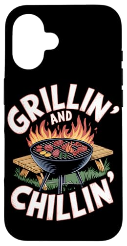 Cooking Born to Grill Grill BBQ Herren BBQ Barbecue Sauce Hülle für iPhone 16 Cooking Born to Grill Grill BBQ Herren BBQ Barbecue Sauce Hülle für iPhone 16 von Funny BBQ and Grilling Design for Men